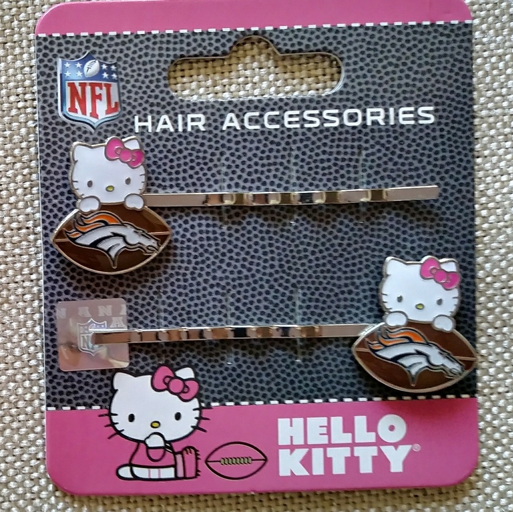 Denver Broncos Hello Kitty NFL Hair Accessories
